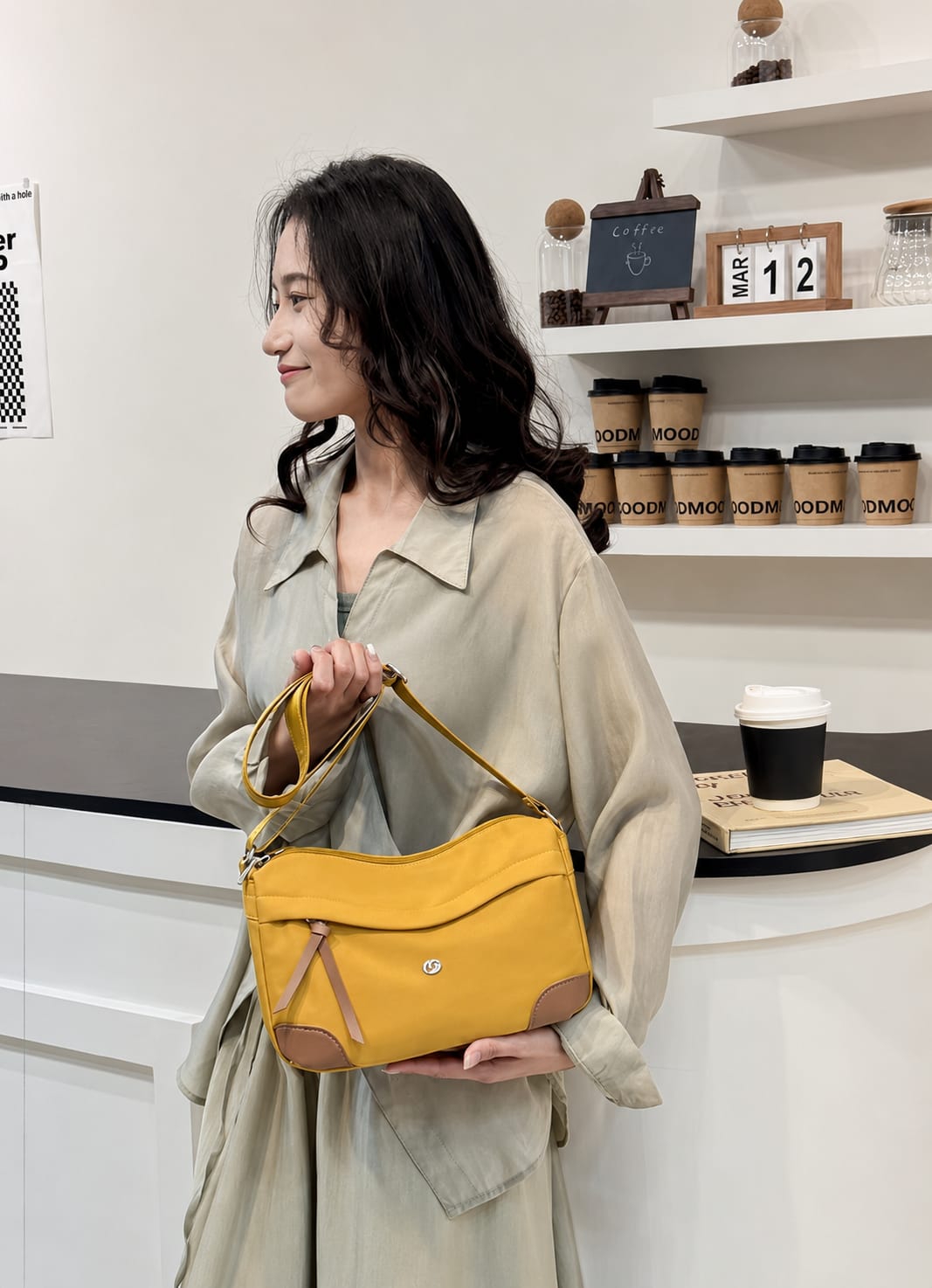Loopmuse Everyday Crossbody Bag – Multi-Color Nylon Shoulder Bag